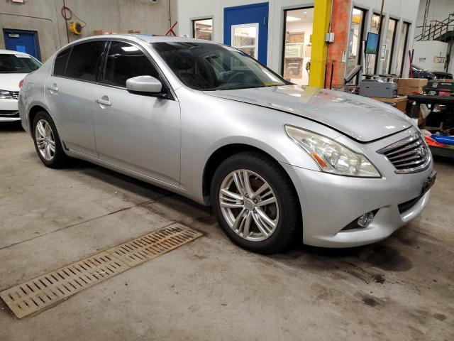 JN1CV6AR7BM402658 - 2011 INFINITI G37 SILVER photo 4