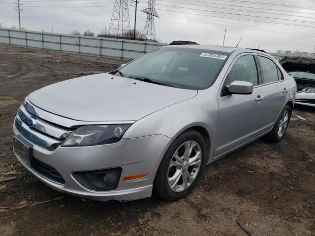 3FAHP0HAXCR222521 - 2012 FORD FUSION SE SILVER photo 1