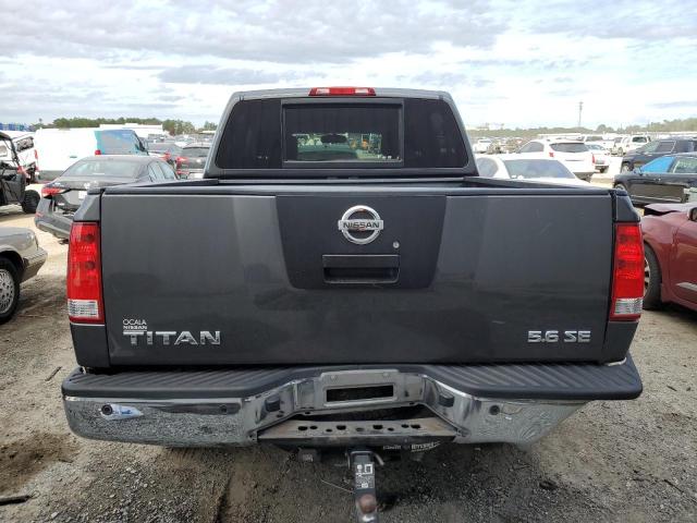 1N6AA07C69N311074 - 2009 NISSAN TITAN XE GRAY photo 6