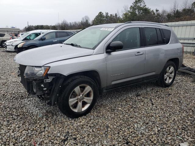 1C4NJDBB8HD106676 - 2017 JEEP COMPASS SPORT GRAY photo 1