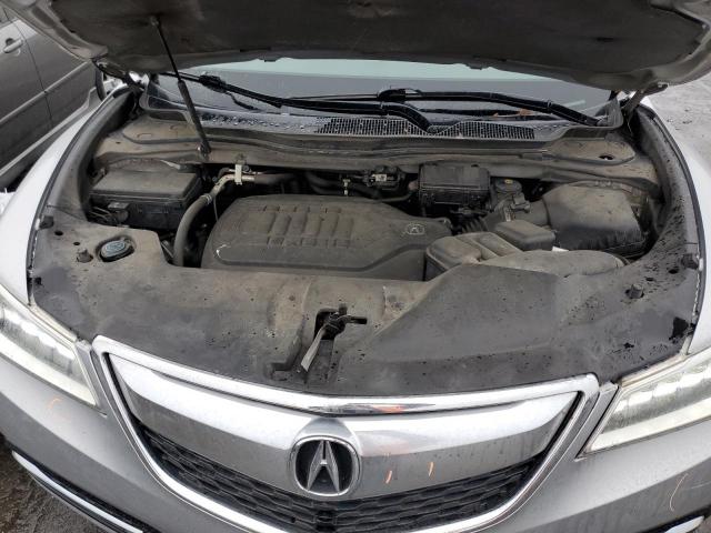 5FRYD4H4XEB008409 - 2014 ACURA MDX TECHNOLOGY SILVER photo 11