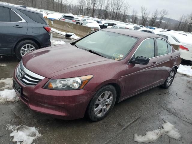 1HGCP2F41CA222318 - 2012 HONDA ACCORD LXP MAROON photo 1