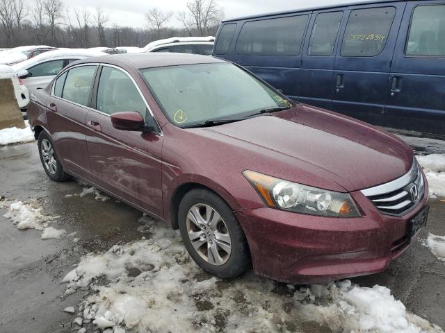 1HGCP2F41CA222318 - 2012 HONDA ACCORD LXP MAROON photo 4