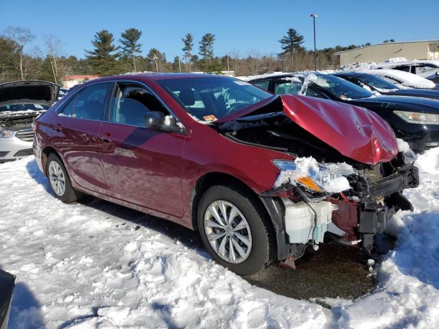 4T1BF1FKXHU754660 - 2017 TOYOTA CAMRY LE RED photo 4