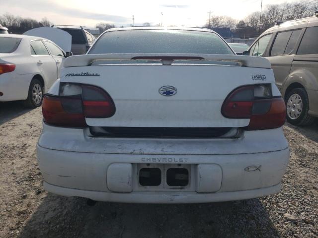 1G1ND52J33M685730 - 2003 CHEVROLET MALIBU WHITE photo 6