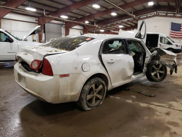 1G1ZC5E18BF263035 - 2011 CHEVROLET MALIBU 1LT WHITE photo 3