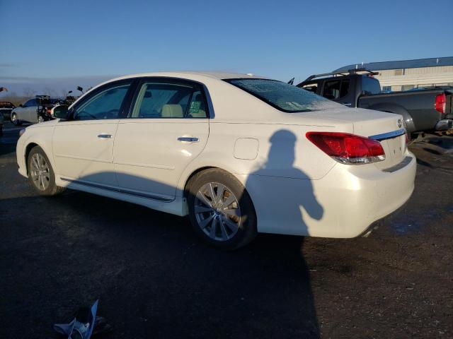 4T1BK3DB3BU394701 - 2011 TOYOTA AVALON BASE WHITE photo 2