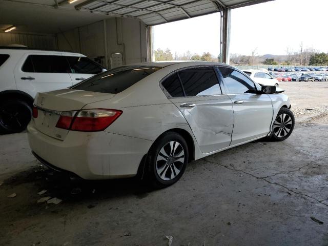 1HGCR2F3XDA049837 - 2013 HONDA ACCORD LX WHITE photo 3