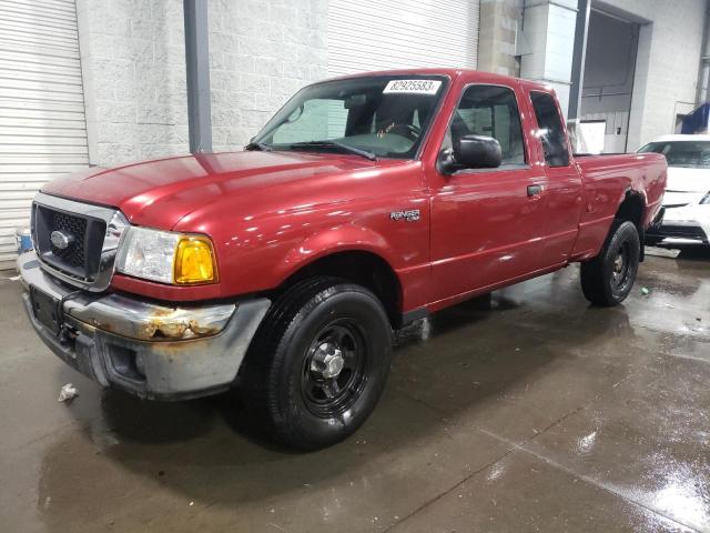 1FTZR45E34PA62367 - 2004 FORD RANGER SUPER CAB RED photo 1