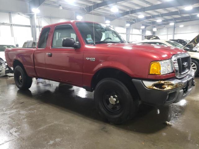 1FTZR45E34PA62367 - 2004 FORD RANGER SUPER CAB RED photo 4