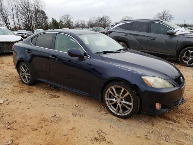 JTHBK262182066238 - 2008 LEXUS IS 250 BLUE photo 4