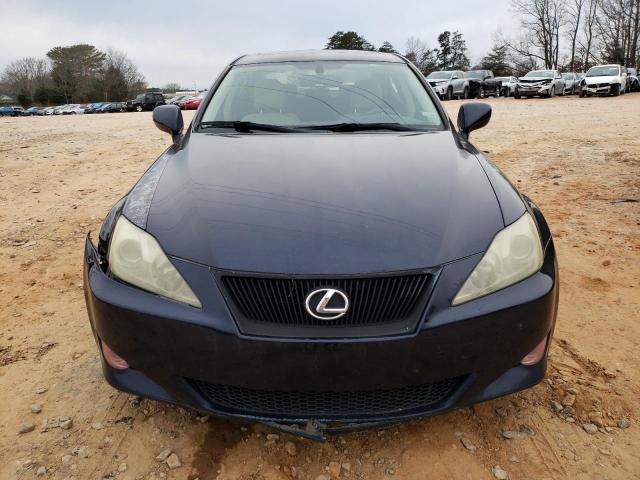 JTHBK262182066238 - 2008 LEXUS IS 250 BLUE photo 5