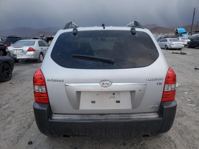 KM8JN72D55U135467 - 2005 HYUNDAI TUCSON GLS SILVER photo 6