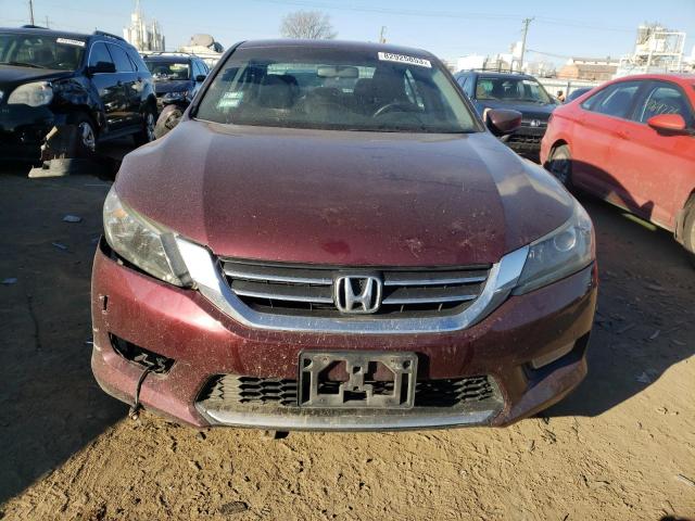 1HGCR2F57DA074633 - 2013 HONDA ACCORD SPORT BURGUNDY photo 5