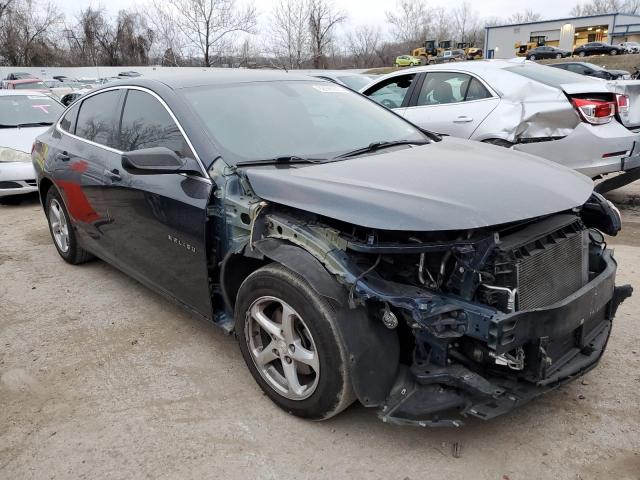 1G1ZB5ST8JF164285 - 2018 CHEVROLET MALIBU LS BLUE photo 4