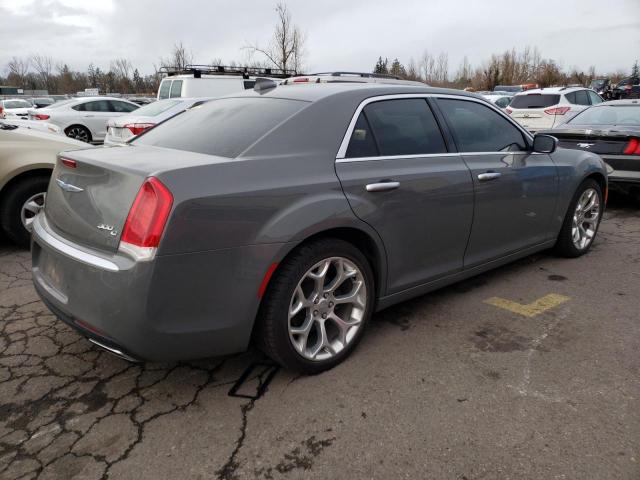 2C3CCAPT7JH148822 - 2018 CHRYSLER 300C GRAY photo 3