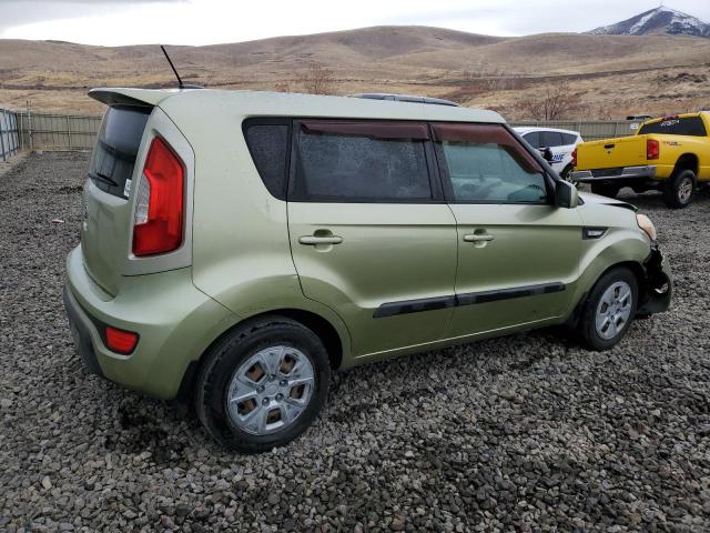 KNDJT2A58D7555339 - 2013 KIA SOUL GREEN photo 3