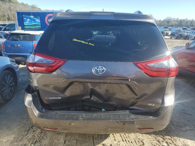 5TDYZ3DC4LS087921 - 2020 TOYOTA SIENNA XLE GRAY photo 6