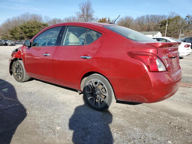 3N1CN7AP5EL858032 - 2014 NISSAN VERSA S BURGUNDY photo 2