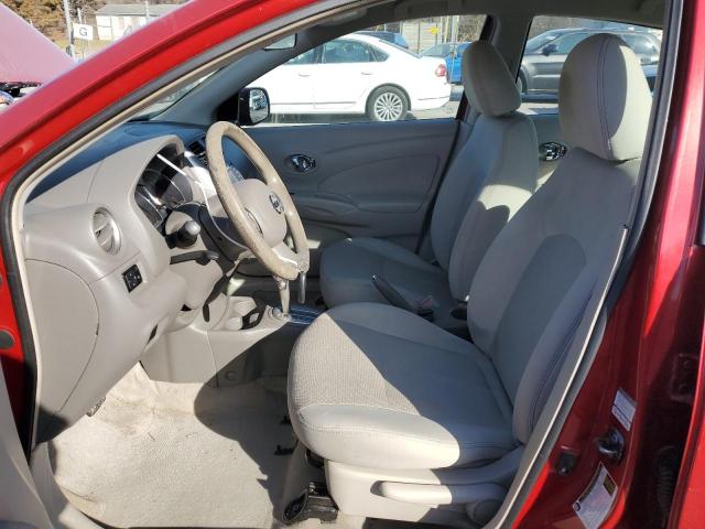 3N1CN7AP5EL858032 - 2014 NISSAN VERSA S BURGUNDY photo 7