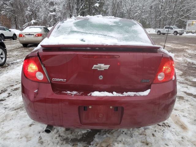 1G1AL58F287320272 - 2008 CHEVROLET COBALT LT BURGUNDY photo 6