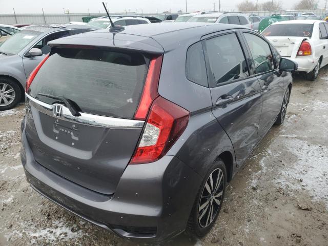 3HGGK5H85KM748602 - 2019 HONDA FIT EX GRAY photo 3