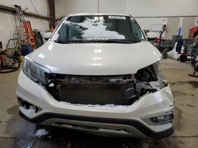 2HKRM4H52FH106612 - 2015 HONDA CR-V EX WHITE photo 5