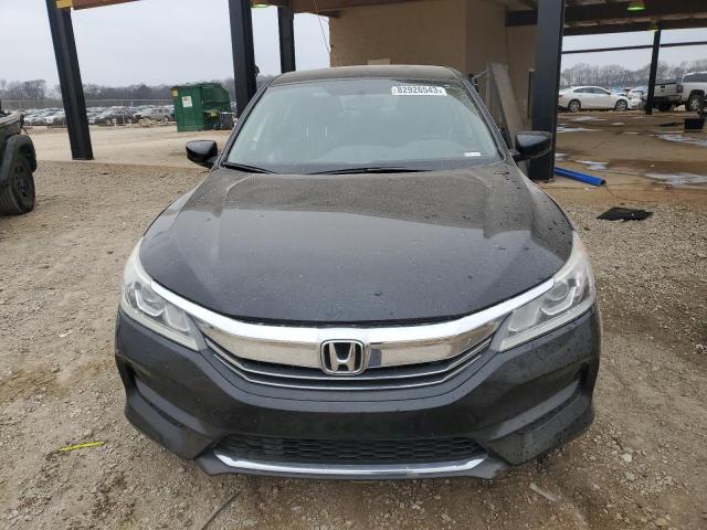 1HGCR2F35HA228275 - 2017 HONDA ACCORD LX BLACK photo 5