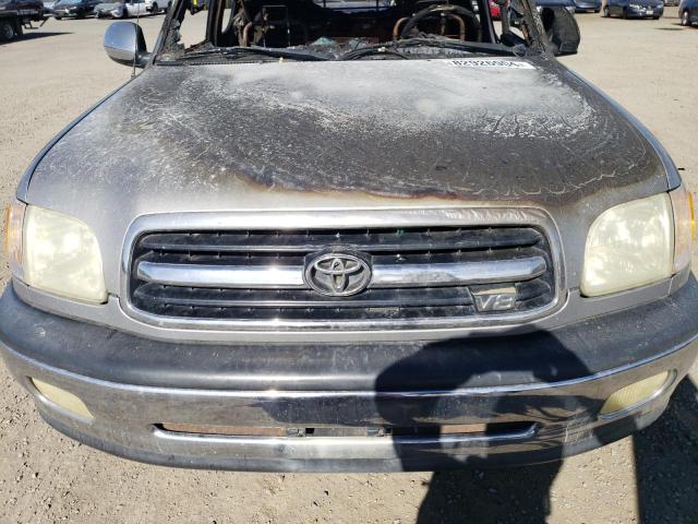5TBBT44101S167430 - 2001 TOYOTA TUNDRA ACCESS CAB ვერცხლისფერი ფოტო 11
