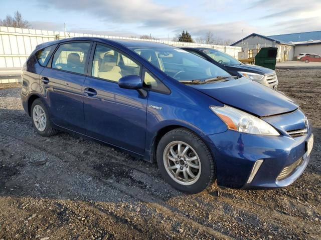 JTDZN3EU2C3016340 - 2012 TOYOTA PRIUS V BLUE photo 4