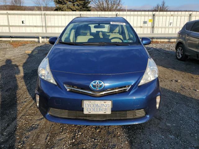 JTDZN3EU2C3016340 - 2012 TOYOTA PRIUS V BLUE photo 5