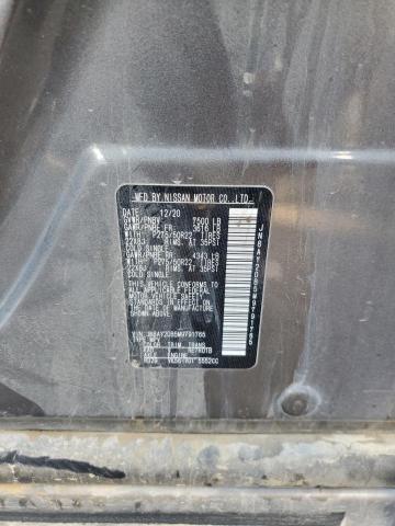 JN8AY2DB5M9791765 - 2021 NISSAN ARMADA PLATINUM SILVER photo 13