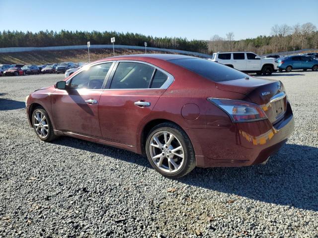 1N4AA5AP4CC852029 - 2012 NISSAN MAXIMA S RED photo 2