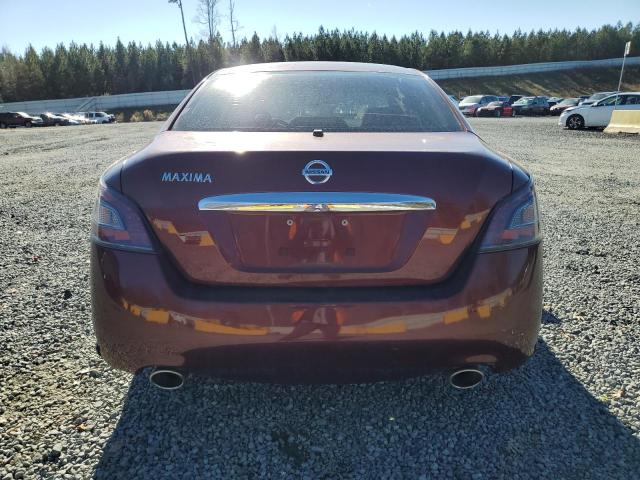 1N4AA5AP4CC852029 - 2012 NISSAN MAXIMA S RED photo 6