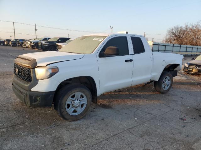 5TFUY5F14KX789836 - 2019 TOYOTA TUNDRA DOUBLE CAB SR/SR5 WHITE photo 1