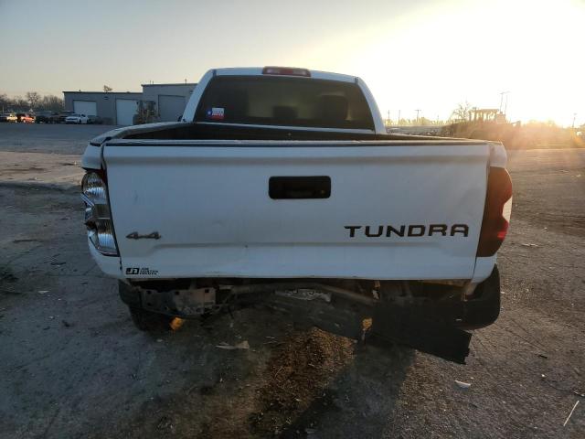 5TFUY5F14KX789836 - 2019 TOYOTA TUNDRA DOUBLE CAB SR/SR5 WHITE photo 6