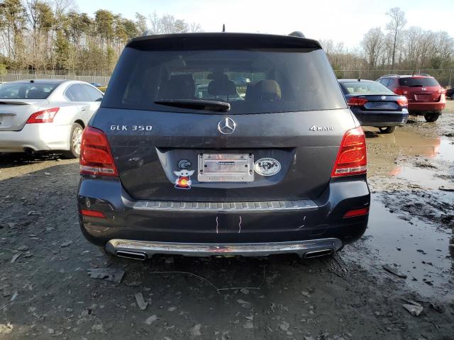 WDCGG8JB8DF962150 - 2013 MERCEDES-BENZ GLK 350 4MATIC GRAY photo 6