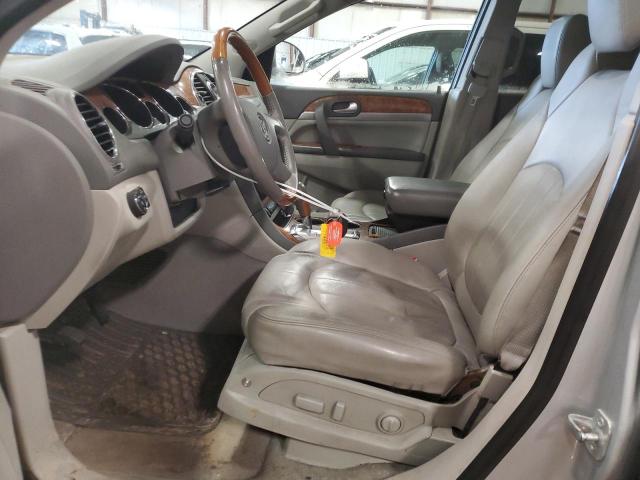 5GAKVBED2BJ366509 - 2011 BUICK ENCLAVE CXL SILVER photo 7