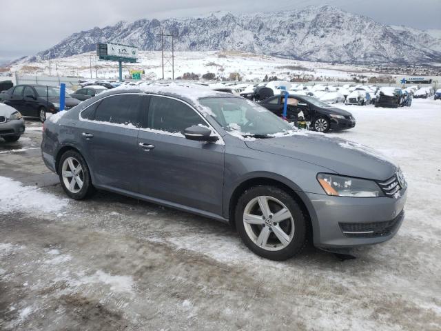 1VWBS7A39EC094158 - 2014 VOLKSWAGEN PASSAT SE GRAY photo 4