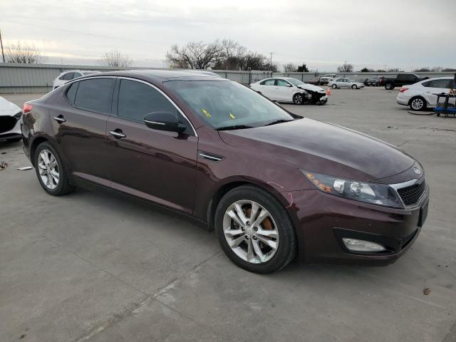 5XXGN4A78CG022592 - 2012 KIA OPTIMA EX PURPLE photo 4