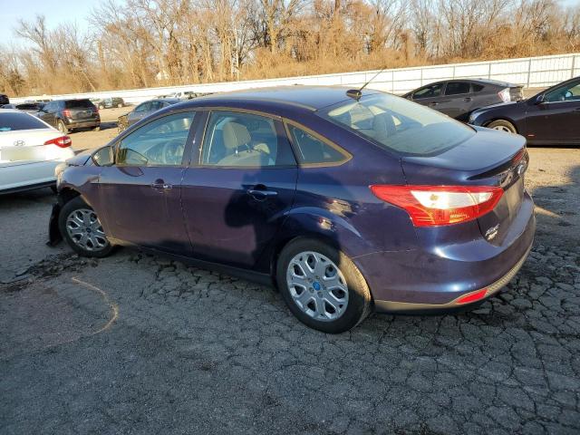 1FAHP3F21CL163550 - 2012 FORD FOCUS SE BLUE photo 2