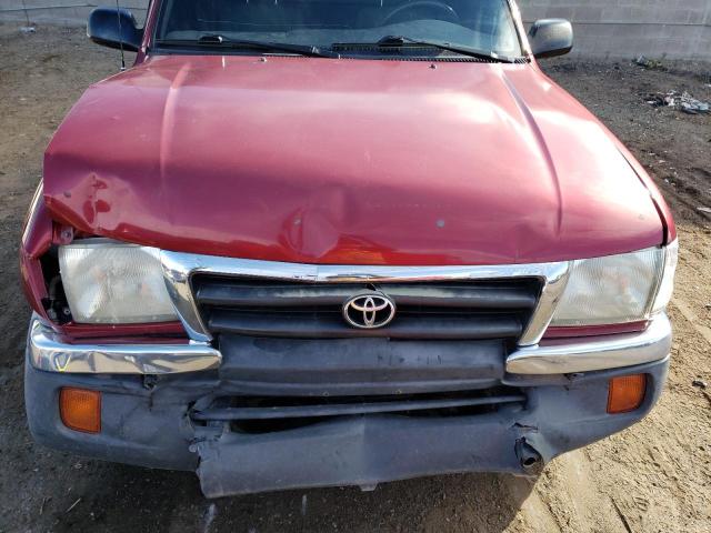 4TAPM62N8YZ631760 - 2000 TOYOTA TACOMA BURGUNDY photo 11