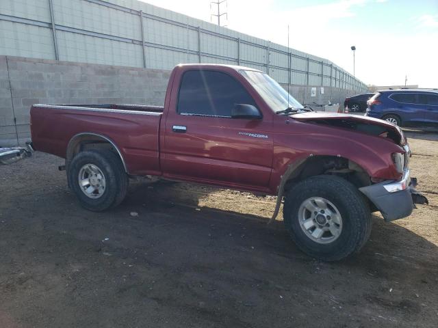 4TAPM62N8YZ631760 - 2000 TOYOTA TACOMA BURGUNDY photo 4