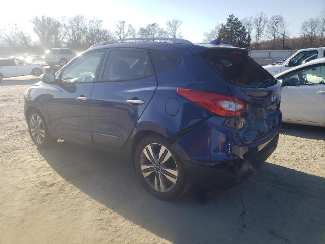 KM8JUCAG3EU842168 - 2014 HYUNDAI TUCSON GLS BLUE photo 2