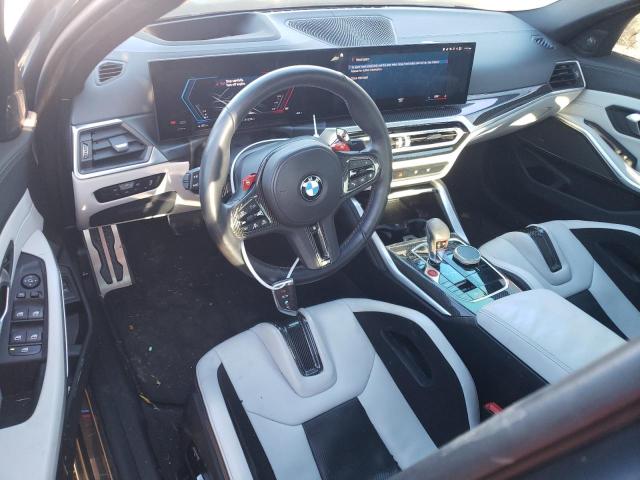 WBS43AY02PFP93353 - 2023 BMW M3 COMPETITION GRAY photo 8