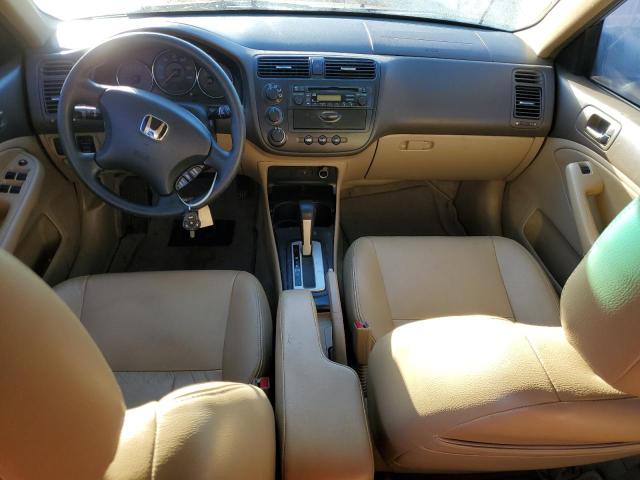 2HGES267X4H612015 - 2004 HONDA CIVIC EX BEIGE photo 8