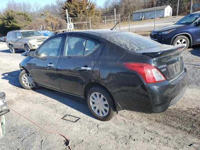 3N1CN7AP7FL864769 - 2015 NISSAN VERSA S BLACK photo 2