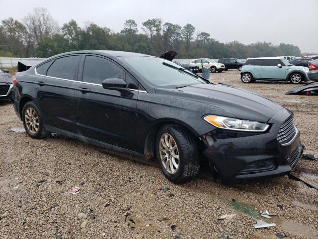 3FA6P0G73FR203262 - 2015 FORD FUSION S BLACK photo 4