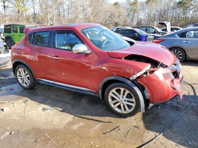 JN8AF5MR2DT207457 - 2013 NISSAN JUKE S RED photo 4