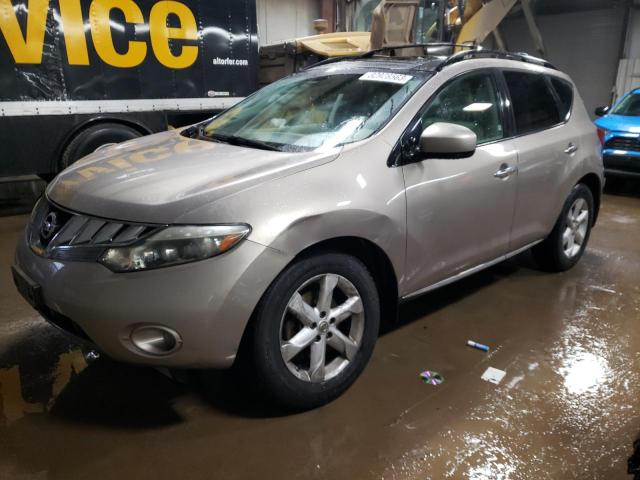 JN8AZ18W39W146979 - 2009 NISSAN MURANO S BEIGE photo 1